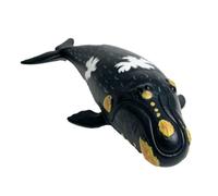 Estatuilla de Ballena de Goma Suave y Duradera para Juegos de rol y Actividades de Narración de Cuentos para Niños de 3 Años o Más 6,5 X 32 X 6,5 Cm (Goma Suave)