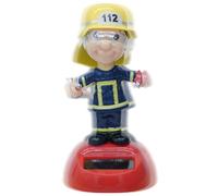 Estatuilla De Bombero - Estatuilla Bailando Solar, Juguete Balanceándose Bobble, Novedad Figuras De Danza Solar | Para Escritorio, Alféizar de Ventana, Decoración Del Tablero Del Coche, Interior del
