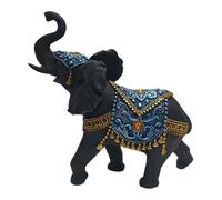 Estatuilla De Elefante Para Decoración Del Hogar,Escultura de Resina Estética | Figura de Elefante Coleccionable | para decoración de escritorio, sala de estar, baño, entrada, oficina, apartamento,