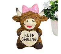 Estatuilla De Resina De,Resina Romántica Linda Estatua De Salón con Corazón - Decoración del Casa,para Familia Mujer Hombre Cumpleaños Oficinas Entrada Salón