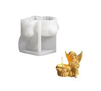 Estatuilla De Silicona Versátil Molde Angelical Suministros Para Manualidades Accesorio Para Entrenamiento Con Los Dedos Y Alivio Del Estrés Uso Diario Molde Fácil De Usar