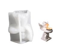 Estatuilla De Silicona Versátil Molde Angelical Suministros Para Manualidades Accesorio Para Entrenamiento Con Los Dedos Y Alivio Del Estrés Uso Diario Molde Fácil De Usar