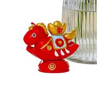 Estatuilla Del Año Del Caballo,Figurina de Escritorio de Resina Decorativa - Decoración Escultural Para El Año Nuevo Chino 2026 - Para Hogar Oficina Escuela Dormitorio Sala De Estudio Y Recepción