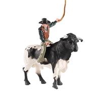 estatuilla Montar toros | Figuras Ganado torero español simulado - Figura Ganado Vaquero Rodeoes para niños 3 a 5 años, 6 a 12 años, Regalo