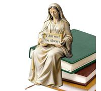 Estatuillas De La Virgen,Imágenes Espirituales de Resina Hechas a Mano para Decoración del Hogar,Decoración de Pascua para el Hogar - para Fiestas de Cumpleaños y Navidad, Oficinas, , Escritorio