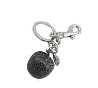 ESTCNK Llavero de frutas con dije de cartera, accesorio para decoración de monedero, colgante para bolsos y monederos para entusiastas de los estilos, Hebilla plateada, As show