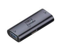 ESTCNK Prácticos extensores tipo C/USB 3.2 con luz de transmisión de datos de 5 Gbps, carga para impresoras