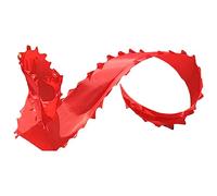 ESTDKMNOS Cinta para Danza del dragón Chino, Fámula de Seda multicolora de la Cinta del dragón de los 6m con los 90cm Que se Resume Poste(Red)