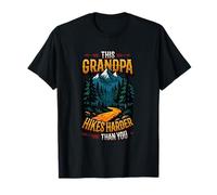 Este abuelo camina más duro que tú abuelo senderismo Camiseta