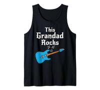 Este abuelo es genial, guitarra eléctrica, Día del Padre Camiseta sin Mangas