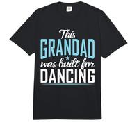 Este Abuelo fue Construido para Dancing Love Dancer Grandad Comfort Colors Adult Heavyweight T-Shirt