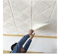 Este Adhesivo de Pared 3D de Espuma Autoadhesivo, Revestimiento Decorativo geométrico para techos de garajes, dormitorios y Tiendas, es un versátil Papel Tapiz para Paredes y techos.