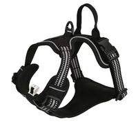 Este arnés antitirones está diseñado específicamente para Chinese Shar-Pei. Cuenta con un asa y un diseño Tipo Chaleco Reflectante Ajustable. Black L