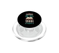 Este Bibliotecario Tiene 45 años y Sigue Haciendo Que Shhh suceda su cumpleaños PopSockets PopGrip para MagSafe