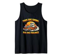 Este Big Dawg Tiene Grandes Sentimientos Divertido Gen Z Raunchy Meme Y2K Camiseta sin Mangas