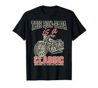 Este Bon-Papa es un mecánico clásico del día del padre de motocicleta Camiseta