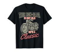 Este Bon-Papa no es viejo, es una moto clásica y divertida Camiseta