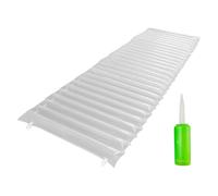 Este Campamento de colchón Inflable Puede doblarse fácilmente en un tamaño Compacto como un Cuarto de colchón soplado - Cama de Aire de colchón Inflable | Colchón de Confort Plegable, Cama Inflable