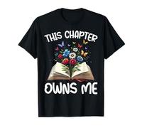 Este capítulo me pertenece a Flowers Book Lover Reader Bookworm Camiseta