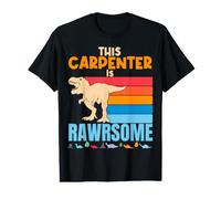 Este Carpintero es un Impresionante Regalo de Dinosaurio para carpintería Camiseta gráfica económica