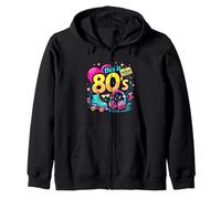Este Casete de los años 80 Bro Roller Auriculares Casete Ochenta Fiesta de Disfraces Sudadera con Capucha