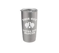 Este chico ama a su Alicia Vaso térmico de acero inoxidable de doble pared