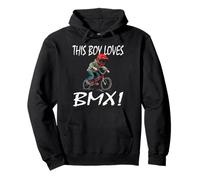 Este Chico ama BMX, BMX para niños Sudadera con Capucha