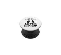 Este Chico ama el Hip Hop Dos Pulgares PopSockets PopGrip Adhesivo
