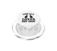 Este Chico ama el Hip Hop Dos Pulgares PopSockets PopGrip para MagSafe