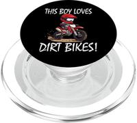 Este Chico ama Las Motos de Cross, Kids Dirt Bike PopSockets PopGrip para MagSafe