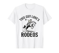 Este Chico ama los rodeos Western Cowboy Horse Riding Country Camiseta