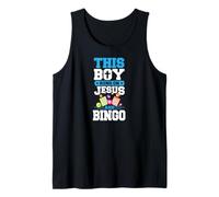 Este chico corre sobre Jesús y Bingo Camiseta sin Mangas