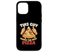 Este Chico Hace la Mejor Pizza - Amante de la Comida Pizza Baker Chef Carcasa para iPhone 12/12 Pro
