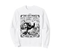 Este Chico Hace la Mejor Pizza Funny Bear Italian Chef Sudadera