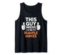 Este Chico Necesita un refrán Divertido de Rumple Minze Camiseta sin Mangas