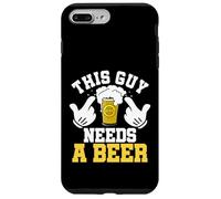 Este Chico Necesita una Cerveza Divertido Regalo para Beber para Hombre Carcasa para iPhone 7 Plus/8 Plus