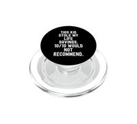 Este Chico robó mis ahorros de Vida 1010 no recomendaría PopSockets PopGrip para MagSafe