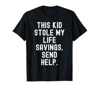 Este Chico robó mis ahorros de Vida Humor sarcástico Camiseta