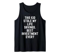 Este Chico robó mis ahorros de Vida Mejor inversión Camiseta sin Mangas
