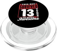 Este Chico sobrevivió 13 años de ser un cumpleaños de Chicos Impresionantes PopSockets PopGrip para MagSafe