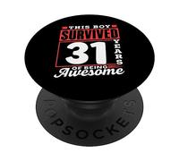 Este Chico sobrevivió a 31 años de ser un cumpleaños de Chicos Impresionantes PopSockets PopGrip Adhesivo