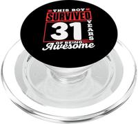 Este Chico sobrevivió a 31 años de ser un cumpleaños de Chicos Impresionantes PopSockets PopGrip para MagSafe