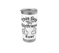 Este chico tiene la mejor novia de todos los tiempos diversión de unión familiar Vaso térmico de acero inoxidable de doble pared