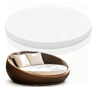 Este cojín Redondo de Espuma de Alta Densidad de 5 cm de Grosor y 168 cm de diámetro es una Almohada Firme para cabecero de Cama, sofá o sillón, Ideal para Camas de día, sofás y sillones. Má