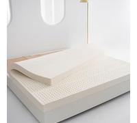 Este colchón de látex natural de 2,5/3,5/5/7/10 cm, colchón de látex natural tamaño Queen, colchón de goma natural que ayuda a aliviar el dolor de hombros y espalda, colchón de dormitorio para el