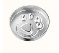 Este comedero de alimentación Lenta, diseñado específicamente para Old English Sheepdog, está Hecho de Acero Inoxidable y Cuenta con un diseño de Doble Cara. C