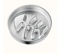 Este comedero de alimentación Lenta, diseñado específicamente para Shiba Inu, está Hecho de Acero Inoxidable y Cuenta con un diseño de Doble Cara. D