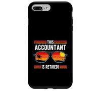 Este Contador Tiene un diseño de Gafas de Sol de Estilo Retro Jubilado Carcasa para iPhone 7 Plus/8 Plus