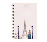 Este cuaderno de viaje registra todas tus aventuras. Tiene un diseño elegante y es fácil de llevar, lo que hace que tu viaje sea más emocionante. Jgz646 (21 cm)
