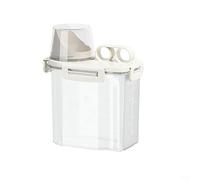 Este dispensador de alimentos cuenta con un cuerpo transparente para una rápida identificación del contenido en el interior (1,7 L)